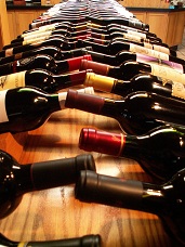 Botellas de vino