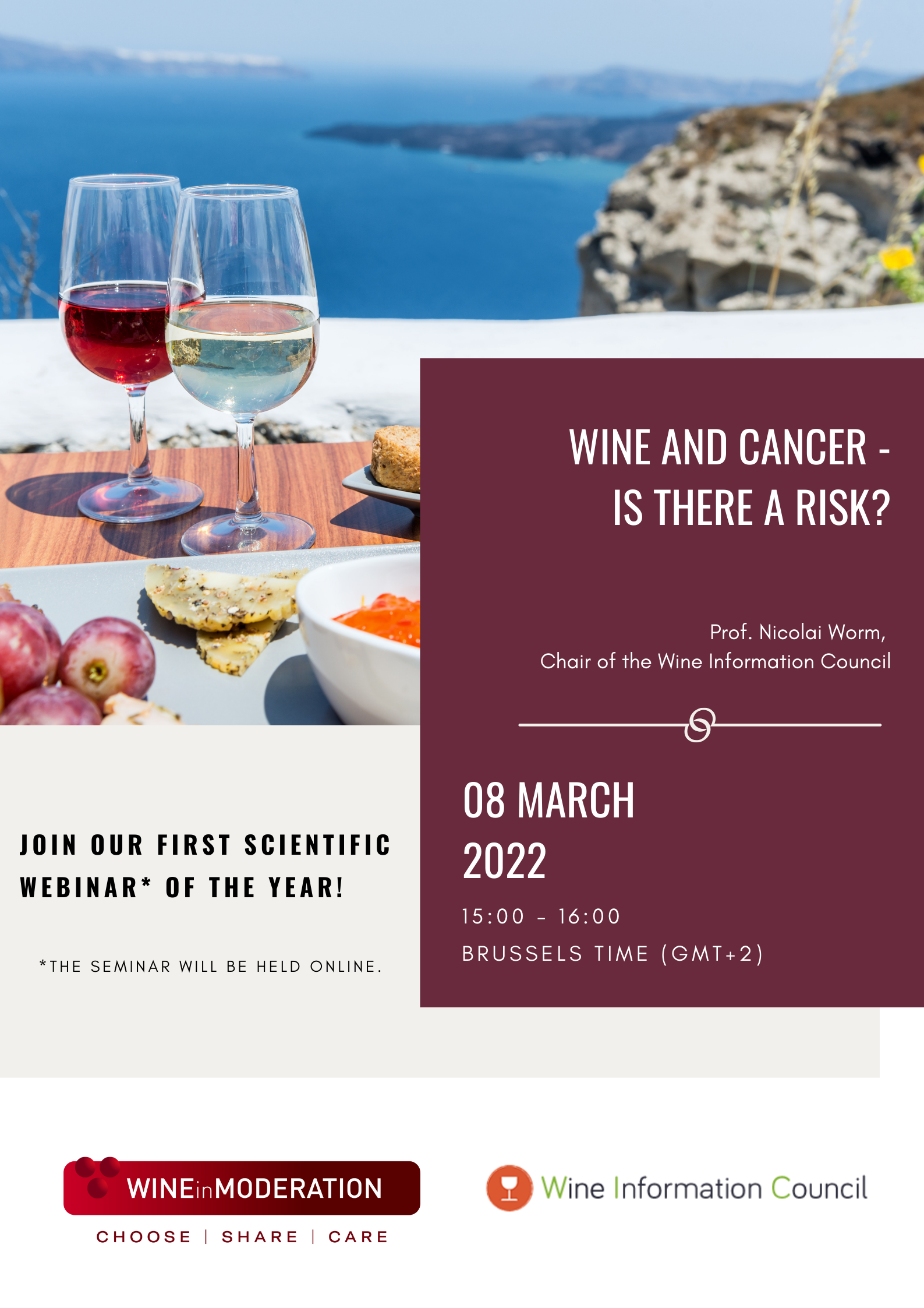 webinar vino y cncer