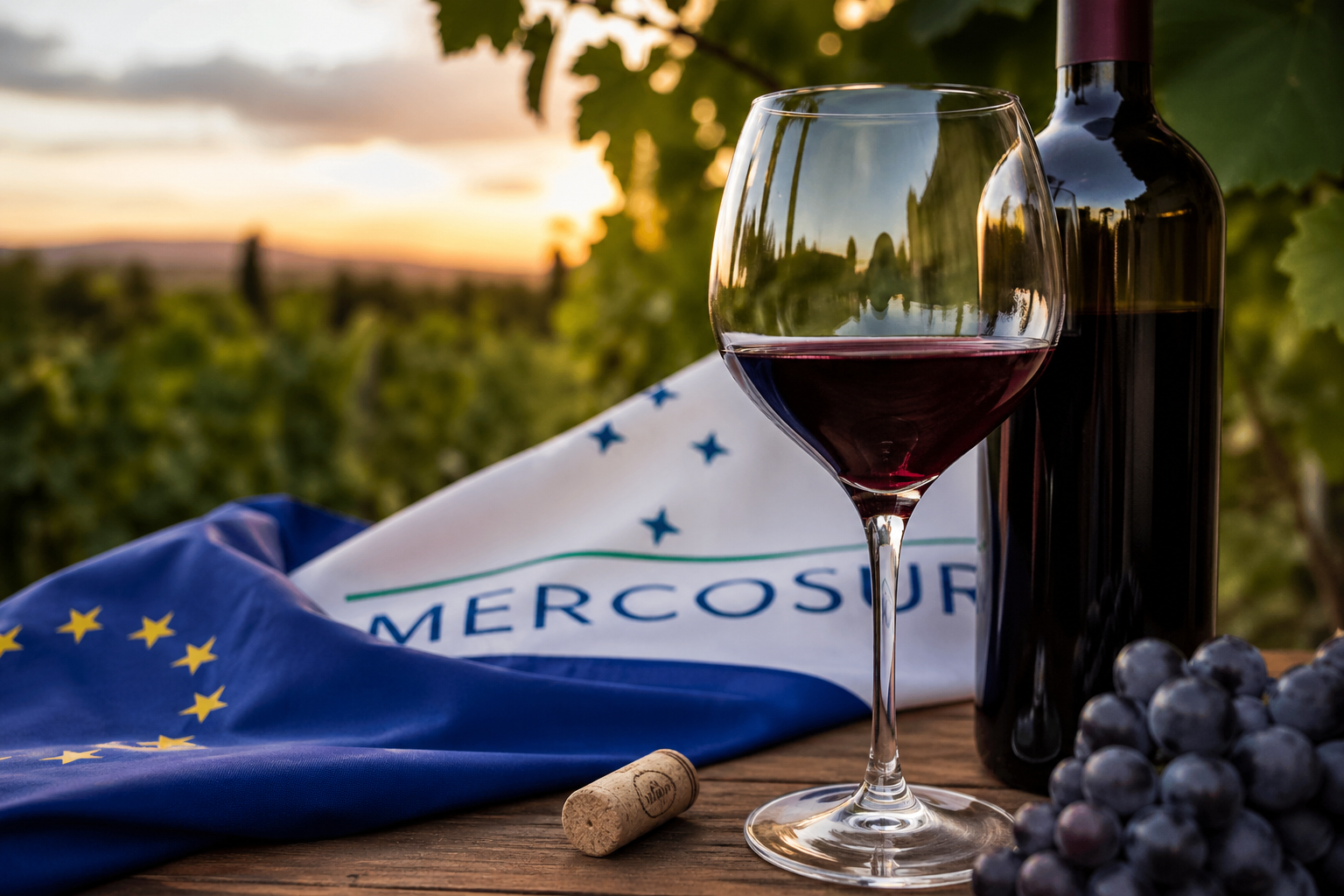 Imagen de noticia La FEV celebra la entrada en vigor del acuerdo UE-Mercosur como un impulso para la diversificaci�n del vino espa�ol