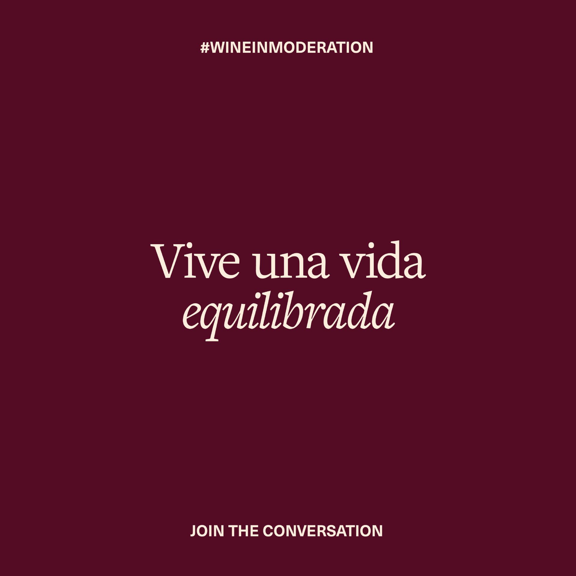 Vive una vida equilibrada